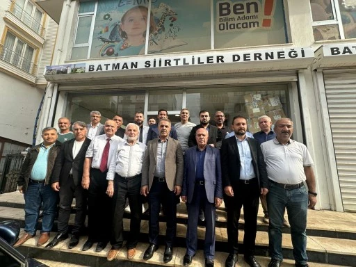 İl Başkanı, Siirtliler Derneğiyle buluştu