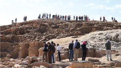 İnsanlık tarihine ışık tutan Karahantepe, yabancı profesörleri büyüledi