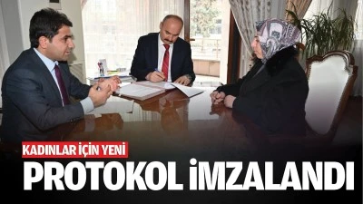 Kadınlar için yeni protokol imzalandı