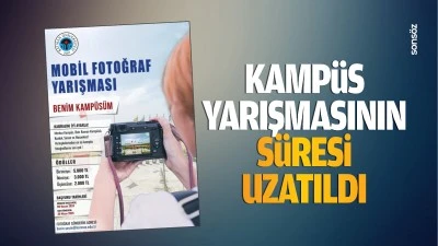 Kampüs yarışmasının süresi uzatıldı