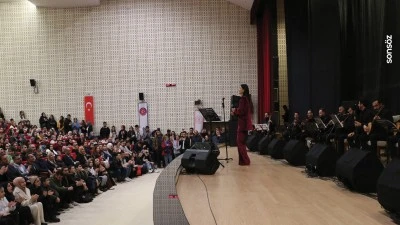 Kilis'te Türk Halk Müziği konseri düzenlendi