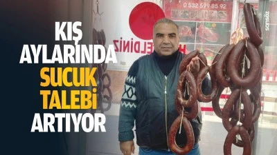 Kış aylarında sucuk talebi artıyor