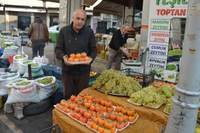 Kışın şifa deposu hurma, tezgahlarda