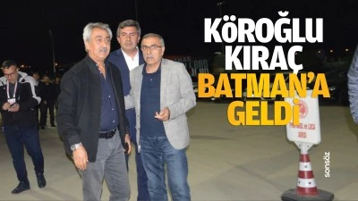 Köroğlu Kıraç, Batman’a geldi