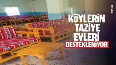 Köylerin taziye evleri destekleniyor