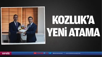 Kozluk’a yeni atama