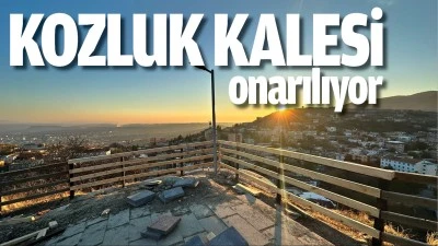 Kozluk Kalesi onarılıyor