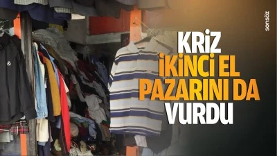 Kriz, ikinci el pazarını da vurdu