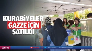 Kurabiyeler Gazze için satıldı