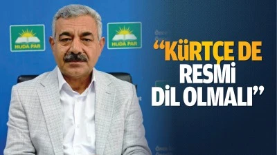 “Kürtçe de resmi dil olmalı”