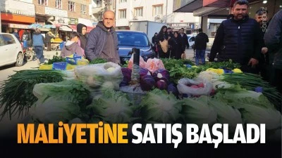 Maliyetine satış başladı