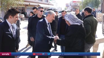 Mardin Valisi Tuncay Akkoyun Derik ilçesini ziyaret etti