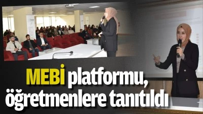 MEBİ platformu, öğretmenlere tanıtıldı