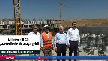 Milletvekili Gül, gazetecilerle bir araya geldi