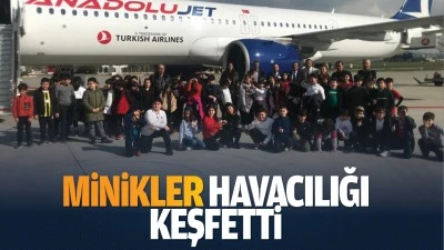 Minikler havacılığı keşfetti