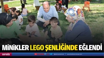 Minikler lego şenliğinde eğlendi