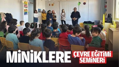 Miniklere çevre eğitimi semineri