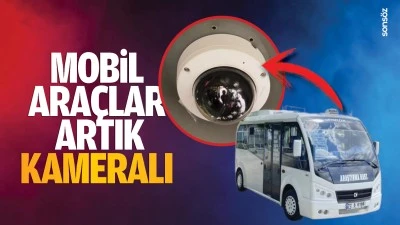 Mobil araçlar artık kameralı…