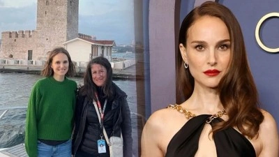 Natalie Portman İstanbul'da! Kız Kulesi'nde Hayranlarıyla Buluştu