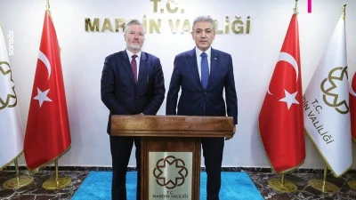 Norveç'in Ankara Büyükelçisi Andreas Gaarder, Mardin Valiliğini ziyaret etti