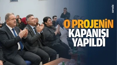 O projenin kapanışı yapıldı