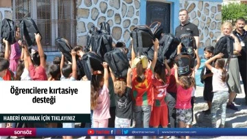 Öğrencilere kırtasiye desteği