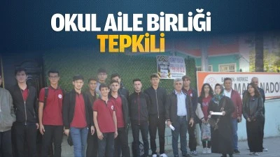 Okul aile birliği tepkili