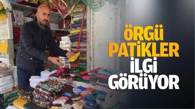 Örgü patikler ilgi görüyor