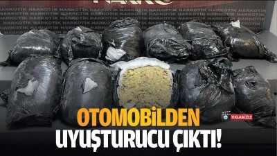 Otomobilden uyuşturucu çıktı!