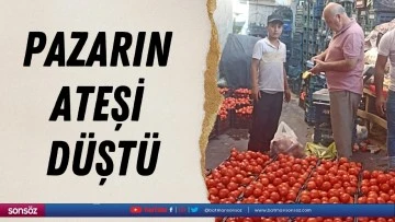 Pazarın ateşi düştü