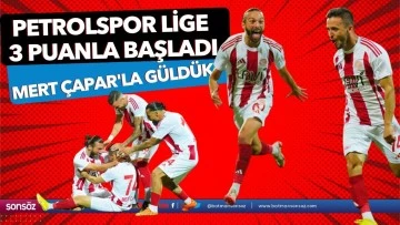 Petrolspor lige 3 puanla başladı