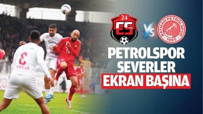 Petrolspor severler ekran başına