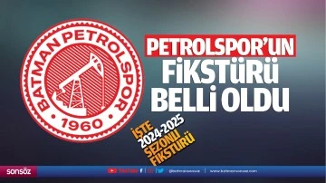 Petrolspor’un fikstürü belli oldu