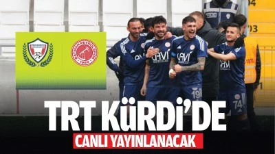 Petrolspor’un maçı TRT Kürdi’de canlı yayınlanacak