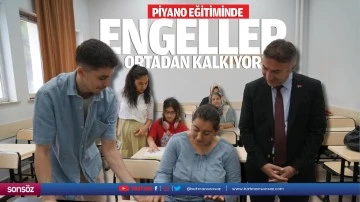 Piyano eğitiminde engeller ortadan kalkıyor