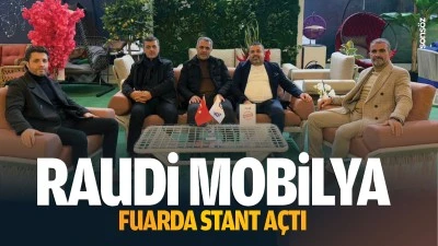 Raudi Mobilya, fuarda stant açtı