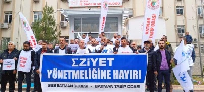 Sağlık çalışanları iş bıraktı