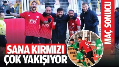 Sana kırmızı çok yakışıyor!