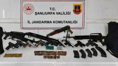 Şanlıurfa'da silah kaçakçılığı operasyonunda 7 zanlı yakalandı