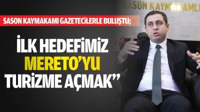 Sason Kaymakamı gazetecilerle buluştu