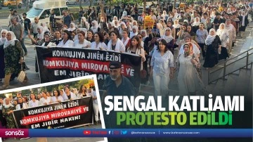 Şengal katliamı protesto edildi