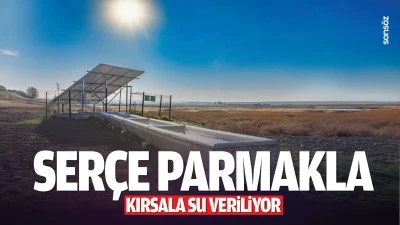 Serçe Parmakla kırsala su veriliyor