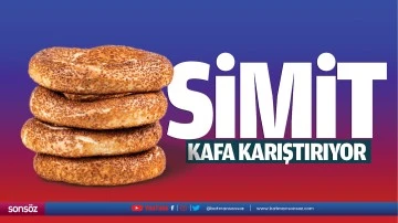 Simit, kafa karıştırıyor