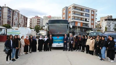 Şırnak'ta kapsamında 45 kadın Ankara'ya uğurlandı