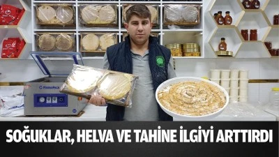 Soğuklar, helva ve tahine ilgiyi arttırdı