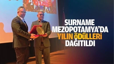 Surname Mezopotamya’da yılın ödülleri dağıtıldı