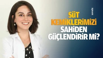 Süt kemiklerimizi sahiden güçlendirir mi?