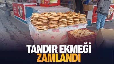 Tandır ekmeği zamlandı