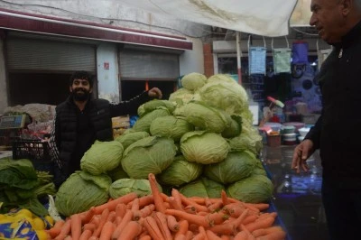 Turşuluk lahana satışları arttı