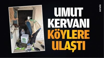 Umut Kervanı, köylere ulaştı